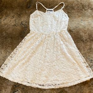 Medium White Lace Dress